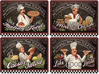 Pimpernel Chef's Specials Placemats - Set of 4 (Large) - 1