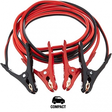 Amazonbasics Jumper Cable for Car Battery, 10 Gauge, 12 Foot - 2