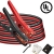 AstroAI Jumper Cables 4 Gauge 20 Ft Heavy Duty UL Listed Emergency Booster Cables Kit for Car and Truck with Carry Bag, Safety Gloves and Iron Brush - 1