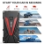BUTURE Car Jump Starter, 800A Peak 12800mAh Portable Car Battery Starter (up to 6.0L Gas/5.0L Diesel Engines) Auto Battery Booster Pack with Smart Safety Jumper Cable, QC3.0 USB Outputs - 2
