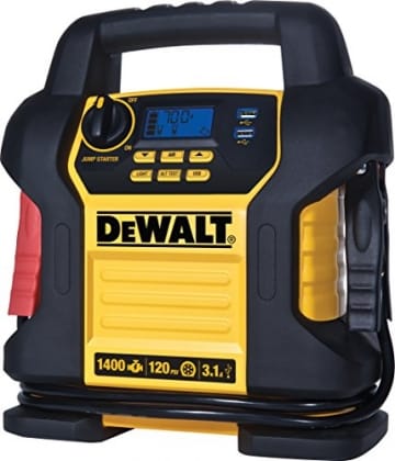 DEWALT DXAEJ14 1400 Peak Amp Jump Starter (with a Digital Compressor) - 1
