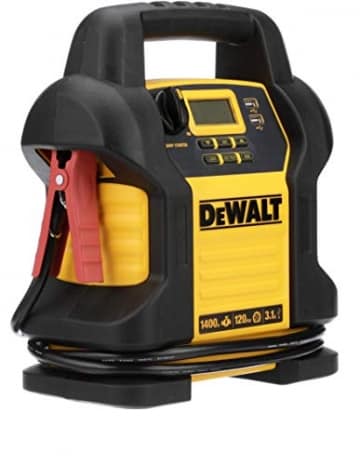 DEWALT DXAEJ14 1400 Peak Amp Jump Starter (with A Digital Compressor ...