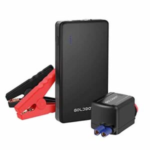 GOLDBAT 700A Peak 12V 8000mAh Car Jump Starter (Up to 4.0L Gas or 2.0L Diesel Engine) Portable Power Pack Auto Battery Booster with LED Light Gift Box Packaging (Black) - 1