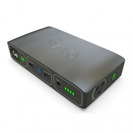 Halo Bolt 58830 mWh Portable Phone Laptop Charger Car Jump Starter with AC Outlet and Car Charger - Grey - 1