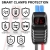 Imazing Car Jump Starter 1000A Peak with Type-C Port(Up to 7.0L Gas or 5.5L Diesel Engine), 12V Portable Power Pack Auto Battery Booster with LCD Display Jumper Cables, QC 3.0 and LED Light - 4