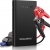 Imazing Car Jump Starter 1000A Peak with Type-C Port(Up to 7.0L Gas or 5.5L Diesel Engine), 12V Portable Power Pack Auto Battery Booster with LCD Display Jumper Cables, QC 3.0 and LED Light - 1