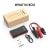 LEMSIR 800Amps QDSP 800A Peak Portable Car Lithium Jump Starter up to 7.2L Gas or 5.5L Diesel Auto Battery Booster Power Pack with Smart Jumper Cables V8 - 6