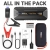 TACKLIFE 2000A Car Jump Starter for up to ALL Gas and 7L Diesel Engines, 12V Car Battery Booster, Portable Power Pack with Quick Charge 3.0 and Type-C port - 7