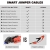 TACKLIFE T8 800A Peak 18000mAh Car Jump Starter (up to 7.0L Gas, 5.5L Diesel engine) with LCD Screen, USB Quick Charge, 12V Auto Battery Booster, Portable Power Pack with Built-in LED light - 6