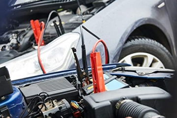 STANLEY BBC4S 4 Gauge Car/Truck/SUV Color Coded Jumper Cables for Automotive Battery with Extended 20 Foot Reach - 3