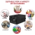 GOOLOO Car Trunk Organizer Auto Cargo Storage Container Multi-compartments Collapsible Durable Box with Straps, Waterproof Bottom for Truck, SUV, Minivan, Jeep - 2