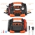 Kinverch Portable Power Station Jump Starter 1500 Peak/750 Instant Amps with 300W Inverter,150 PSI Air Compressor - 3
