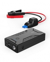 Anker Roav Jump Starter Pro 1000A, 12800mAh, 12V Portable Car Jump Starter (Gas Engines up to 6.0L, Diesel up to 4.0L), Battery and Phone Charger with 3 USB Ports, SOS LED, and Jumper Cables - 1