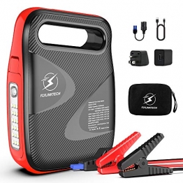 Car Jump Starter, FLYLINKTECH 2500A Peak 24000mAh Powerful Portable Auto Battery Starter (up to All Gas or 8.0L Diesel Engine) with 100W AC Outlet - 12V UL Certified Car Battery Power Booster Pack - 1