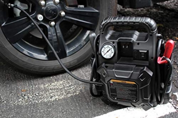 Clore Automotive Jump-N-Carry JNC550A 1100 Peak Amp Jump Starter with Air Compressor - 5