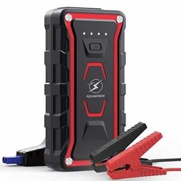 FLYLINKTECH Car Jump Starter, 1500A Peak 20000mAh 12V Portable Car Battery Starter(All Gas&7.0L Diesel Engine), Smart Lithium Jump Starter Auto Battery Booster Built-in LED Light with Quick Charger - 1