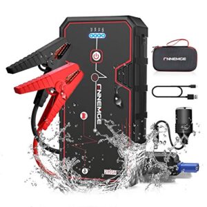 FNNEMGE Car Jump Starter 2000A Peak 21800mAh 12V Super Safe Jump Starter(Up to 8.0L Gas or 6.5L Diesel Engine), with USB Quick Charge 3.0 Pack Type-C Portable Phone Charger - 1