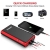 GOOLOO GP80 800A Peak SuperSafe Car Jump Starter for 4.5L Gas Engine 12V Auto Battery Booster Charger Portable Power Pack with Quick Charge In & Out Port, Built-in LED Flashlight, Red - 5
