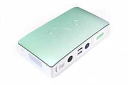 HALO Bolt Compact Portable Car Jump Starter - Car Battery Jump Starter with 2 USB Ports to Charger Devices, Portable Car Charger - Mint Ombre - 1