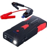 MEGAWISE 1500A Peak 16800mAh Car Jump Starter (Up to 7L Gas or 5L Diesel Engine), 12V Portable Power Pack Auto Battery Booster with USB Quick Charge 3.0 - 1