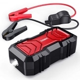 SANROCK 2500A Peak Portable Car Battery Jump Starter (up to 8.0L Gas or 8.0L Diesel) 22800mAh with USB Qick Charge, in&Out Type-C, 12V Auto Portable Power Pack Battery Booster Built-in LED Light - 1