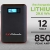 Schumacher SL1463  850 Amp 12V Rechargeable Lithium Jump Starter Starts 6.0L - Gas | 3.0L - Diesel vehicles USB Power for Charging Phones/Tablets Auto Pre-Boost for Ultimate Cold Temp Starting - 2