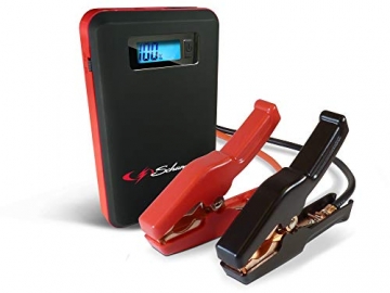 Schumacher SL1463  850 Amp 12V Rechargeable Lithium Jump Starter Starts 6.0L - Gas | 3.0L - Diesel vehicles USB Power for Charging Phones/Tablets Auto Pre-Boost for Ultimate Cold Temp Starting - 1
