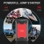 YABER Jump Starter 800A Peak 12000mAh 12V Portable Lithium Car Battery Jump Starter Pack(up to 5.0L Gas, 4.0L Diesel Engine) Super Safe Car Jump Starter with Smart Jumper Cables, USB Port, Flashligh - 4