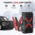YABER Jump Starter, Car Battery Jump Starter Pack 1000A 13800mAh for 6.0L Gas/5.0L Diesel, IP68 Waterproof Portable 12V Auto Battery Jumper with USB QC3.0 Ports and Smart Jumper Cable - 7