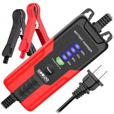 GOOLOO 2Amp Smart 12V Battery Charger, Battery Maintainer, Fully-Automatic Battery Desulfator for Motor Boat Truck Lawn Mower RV AGM GEL - 1