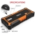 GOOLOO 4000A Peak SuperSafe Car Jump Starter (All Gas, up to 10.0L Diesel Engine) 12V Auto Battery Jumper Booster with USB Quick Charge and Type C Port, Portable Power Pack for Trucks, SUVs, Orange - 5