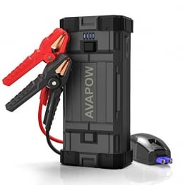 AVAPOW Car Battery Jump Starter Portable,1500A Peak 12800mAh,Jump Starter Battery Pack,Jumper Box(Up to 6L Gas 5.5L Diesel Engine)Auto Battery Booster with Smart Safety Cable,USB Fast Charging,Type-c… - 1