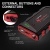 LOFTEK Portable Car Battery Jump Starter (Up to 7.0L Gas or 5.5L Diesel Engine), 1000A Peak Portable Charger 12V Power Pack Auto Battery Booster with Built-in LED Light, Red - 3