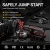 LOFTEK Portable Car Battery Jump Starter (Up to 7.0L Gas or 5.5L Diesel Engine), 1000A Peak Portable Charger 12V Power Pack Auto Battery Booster with Built-in LED Light, Red - 4