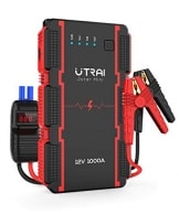 UTRAI Jump Starter Car Battery 13000mAh 1000A Power Bank Smart-Clip with Battery Detection for 12V Car Booster Jstar Mini - 1