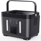 DBPOWER Portable Power Station, 250Wh/250W Backup Battery Generator, Off-Grid Power Supply with 110V AC Outlet for Outdoors Camping Travel Hunting CPAP Emergency (67200mAh) - 1