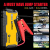 GOOLOO 1500A Peak Car Jump Starter GT1500(Up to 8.0L Gas, 6.0L Diesel Engine) with USB Quick Charge, Type-C Port, Water-Resistant Function,12V Portable Car Starter and Car Battery Booster,Yellow - 2