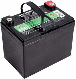 Interstate Batteries 12V 35AH Sealed Lead Acid (SLA) AGM Deep Cycle Battery (DCM0035) Insert Terminals - 1