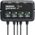 NOCO GENIUS2X4, 4-Bank, 8-Amp (2-Amp Per Bank) Fully-Automatic Smart Charger, 6V And 12V Battery Charger, Battery Maintainer, Trickle Charger, And Battery Desulfator With Temperature Compensation - 1