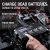 NOCO GENIUS2X4, 4-Bank, 8-Amp (2-Amp Per Bank) Fully-Automatic Smart Charger, 6V And 12V Battery Charger, Battery Maintainer, Trickle Charger, And Battery Desulfator With Temperature Compensation - 8