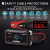AVAPOW Car Battery Jump Starter 2500A Peak 22800mAh, Portable Auto Battery Boost Pack Jumper Box (Up to 8L Gas 8L Diesel Engine with Smart Safety Cable, Wireless Charging and USB Fast Charging, IP65 - 3