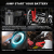 AVAPOW Jump Starter 2000A Peak 18000mAh Portable Battery Jump Starter for Car with Dual USB Quick Charge 3.0(Up to 8.0L Gas or 6.5L Diesel),12V Jump Box,Compact Lithium Car Power Pack - 4