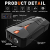 Jump Starter, SUNPOW 1500A Peak Car Jump Starter for Up to 8L Gas or 6.0L Diesel Engine, 12V Auto Lithium Battery Booster for Cars, Trucks, SUV, Portable Power Pack with USB Quick Charge 3.0 - 2