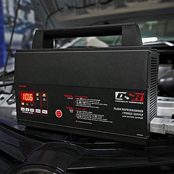 Schumacher DSR ProSeries Battery Charger, Flash Reprogrammer, and Power Supply with Battery Support - 100A, 12V - 6