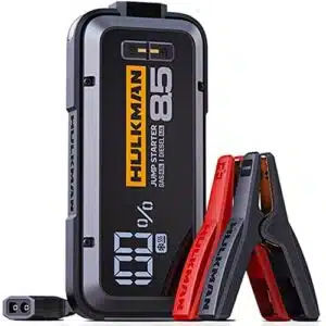 HULKMAN Alpha85S Jump Starter 2000 Amp 20000mAh Car Starter with Pre-Heat Tech Lithium Portable Car Battery Booster Pack for up to 8.5 Liter Gasoline and 6 Liter Diesel Engines - 1