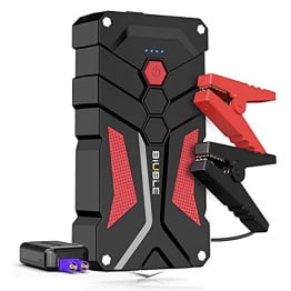 BIUBLE Car Battery Starter, 1000A Peak 12800mAh 12V Car Auto Jump Starter Power Pack with USB Quick Charge 3.0 (Up to 7L Gas or 5.5L Diesel Engine) - 1