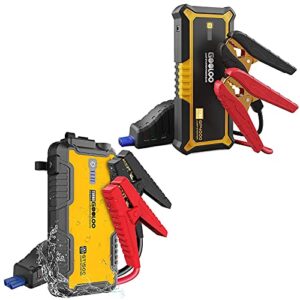 GOOLOO 1500A & 4000A Car Battery Charger Jump Starter,12V Automotive Jump Box with USB Quick Charge and Type C Port for Up to 10.0L Diesel Engine & All Gas - 1