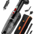 GOOLOO Car Vacuum Cleaner High Power 8000PA Strong Suction Handheld Portable Corded Small Vacuum DC 12V for Quick Car Cleaning - 1