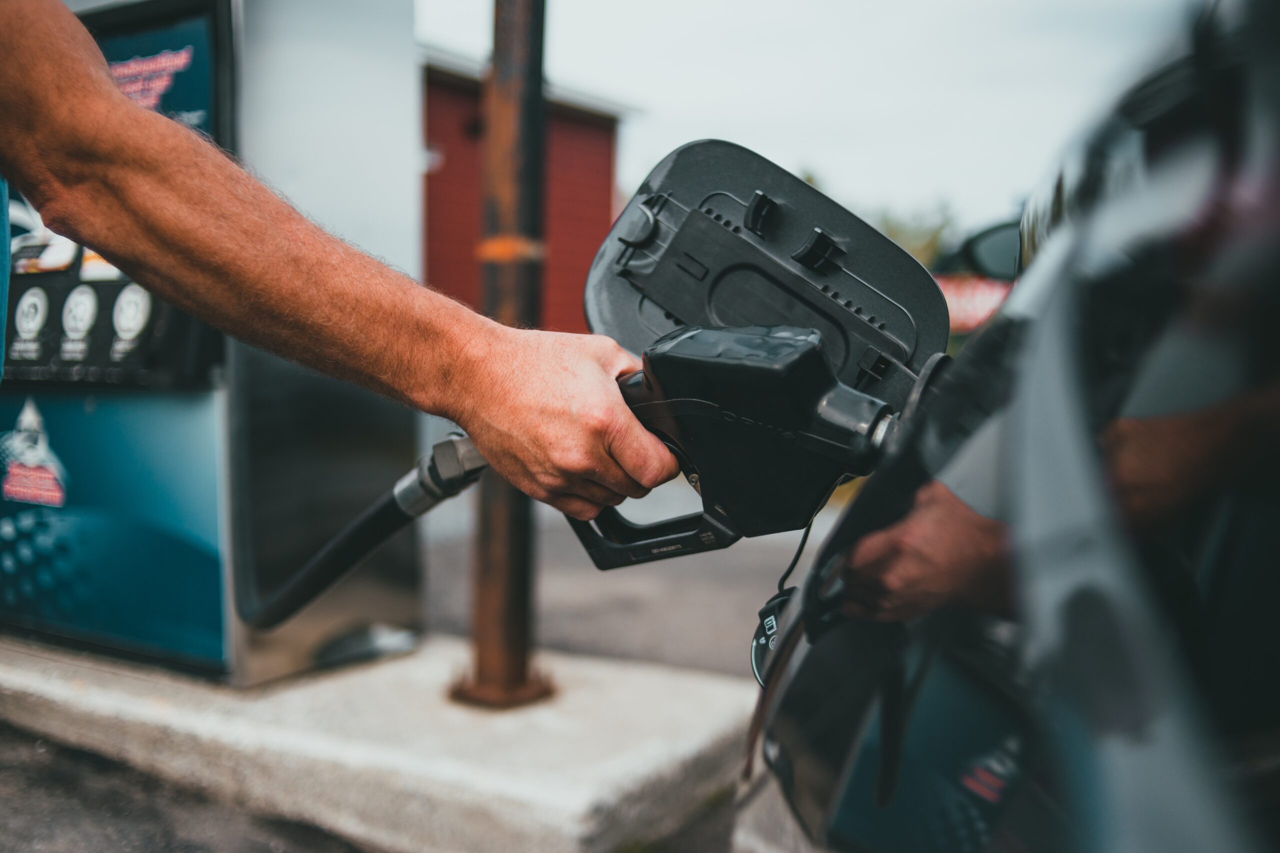 petrol station