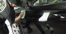 How to Get Tire Shine off Car Paint
